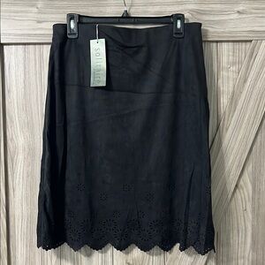 Solitaire Black Women's Skirt SZ M NWT